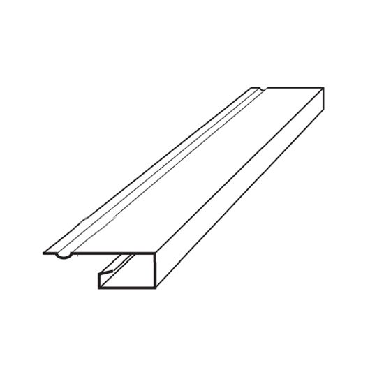 Mastic 3/8" Aluminum J-Channel