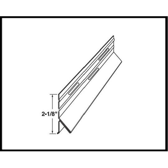 Mastic 2-1/8" x 10' Aluminum Starter Strip