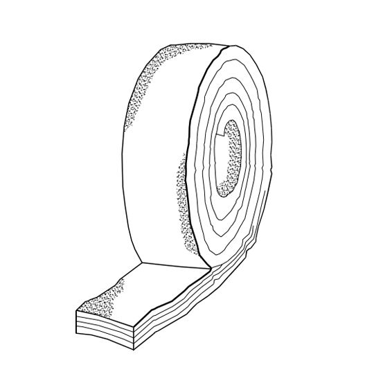 Metal Sales 3/8" x 3/32" x 50' Butyl Tape