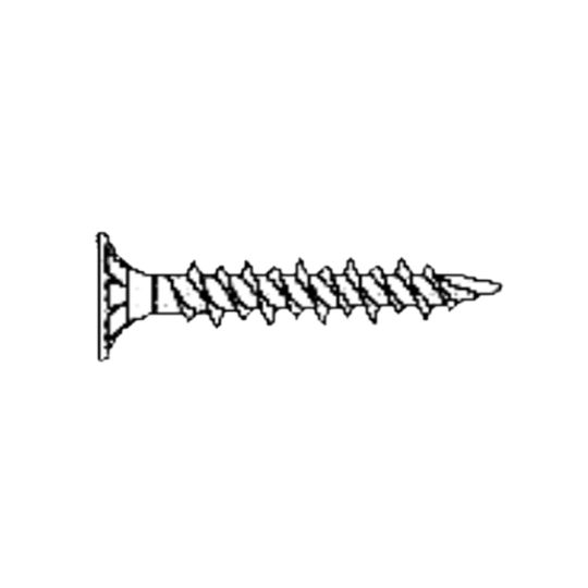 Steel & Wire 1-5/8" Phillips Bugle Head Sharp Cement Board Screws - 1 Lb. Box