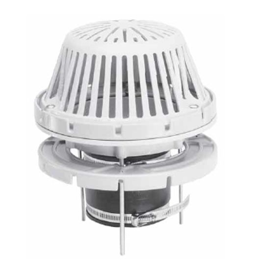 Portals Plus 3" Cast Aluminum Drain and Plus Pack