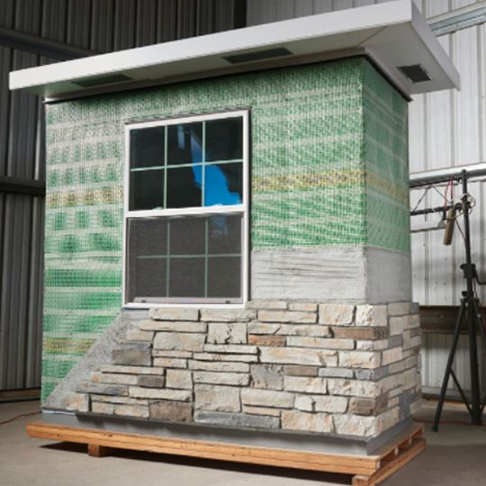 Cultured Stone Drain-N-Dry Rainscreen Lath Composite