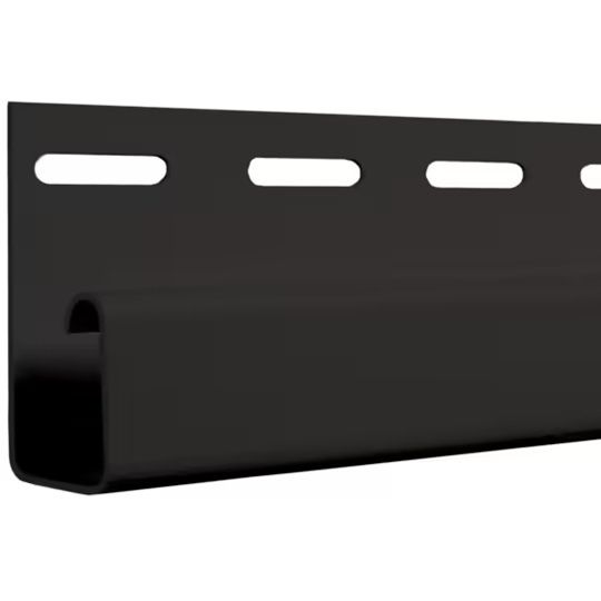 CertainTeed Siding 1/2" Pocket J-Channel - Matte Finish — CERJ12TX1