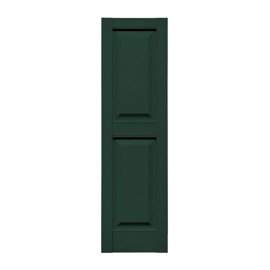 TRI-BUILT Standard Raised Panel Shutters (Pair) — TRI021259122