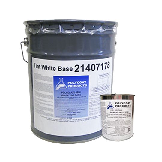 Polycoat Products Polyglaze 400C (250 Voc) Aliphatic Polyurethane Topcoat - 5 Gallon Pail — Adhesives, Caulks & Sealants — PCZ400CTPPGTW5