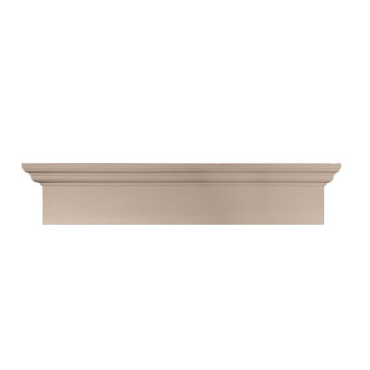 Mid-America Standard Flat Panel Window Header with Keystone — MABFHWKS937167