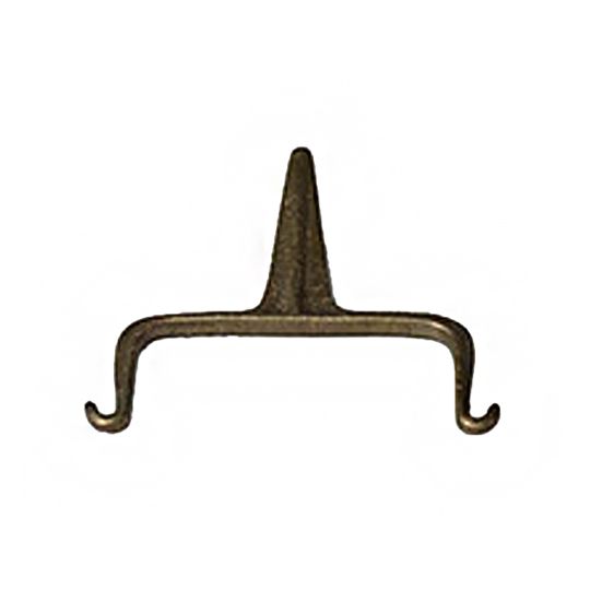 Berger Building Products 2" x 3" Square Coppered Wired Hook for Wood/Brick