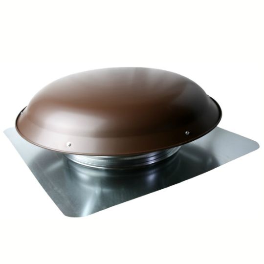 Ventamatic VX25 Series Large Capacity Round Galvanized Steel Dome Vent — Ventilation and Drainage — VNMVX25BR