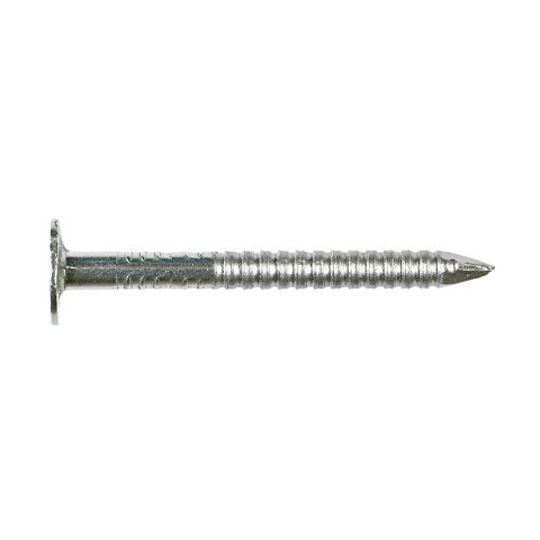 Simpson Strong-Tie 10 Gauge x 1-1/2" Type 304 Stainless Steel 4D Annular Ring Shank Roofing Nail - 5 Lb. Box