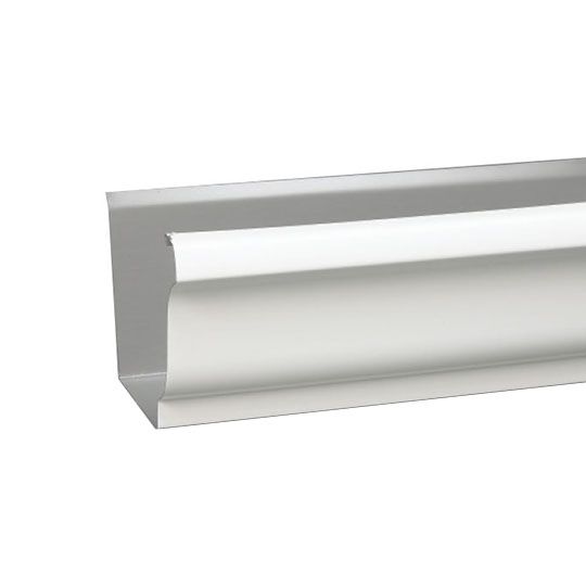 Berger Building Products .027" x 5" x 33' K-Style Painted Aluminum Gutter Hemback