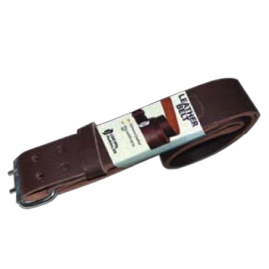 C&R Manufacturing 2" Double Hole Leather Belt — CRMLWB2BR