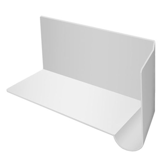 Parksite Plunkett-Webster DryFlekt Kick-Out Diverter Flashing - Right — PPW320DFRGY