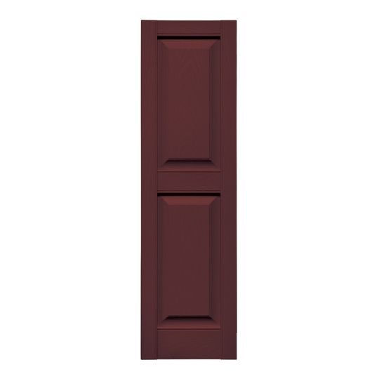 TRI-BUILT Standard Raised Panel Shutters (Pair) — TRI021467167