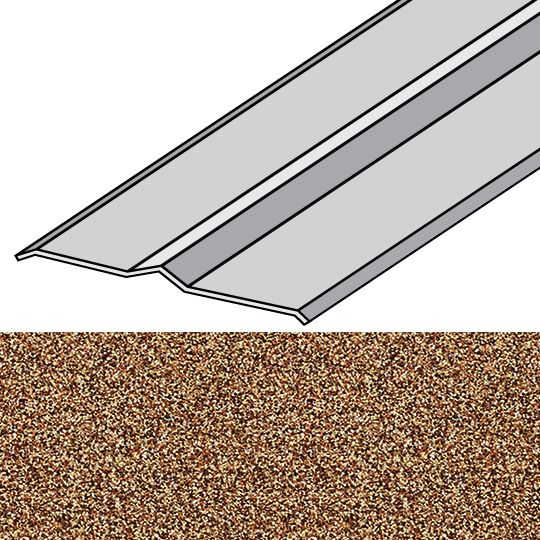 Unified Steel 4-1/2" x 79" Valley Center Cover — BORVCC79ES