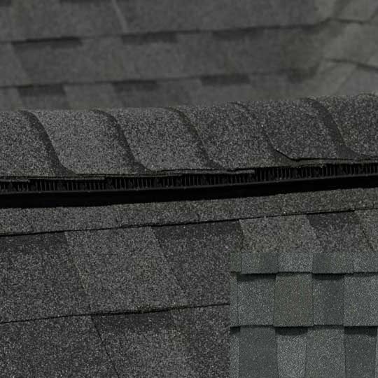 CertainTeed Roofing Shadow Ridge ClimateFlex Ridge Shingles — Hip & Ridge Shingles — CTRNGHRSHPE