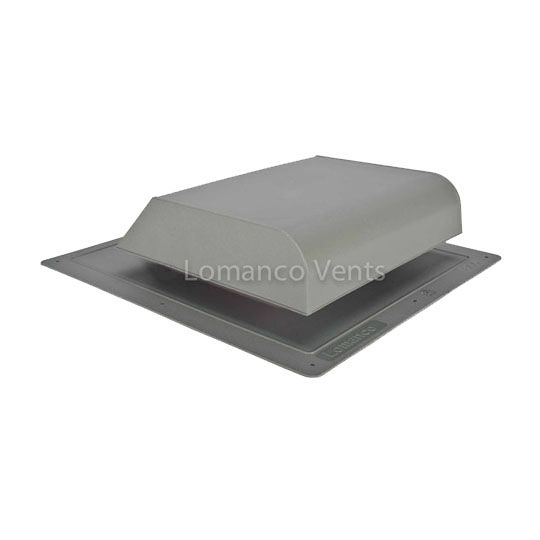Lomanco Model-865 Slant Back Static Roof Louver — Ventilation and Drainage — LOM865GR