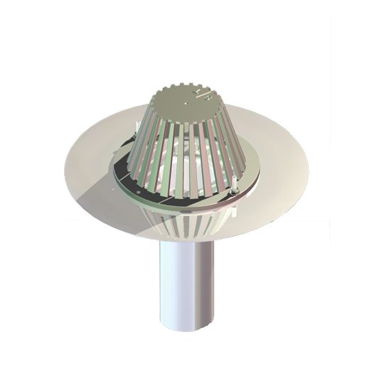 Spinning Tops 3.75" Aluminum Urban Drain