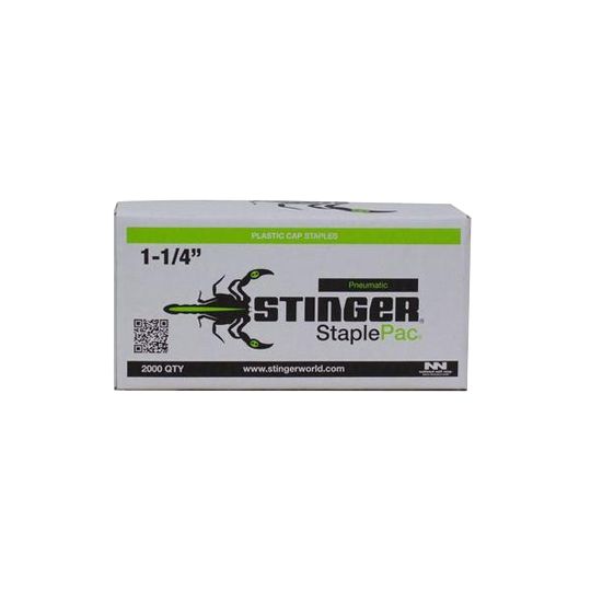 National Nail 1-1/4" Stinger StaplePac - Box of 2,000