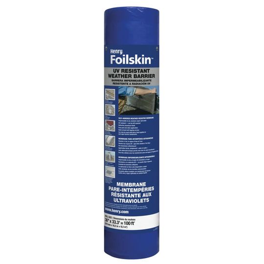 Henry Company Foilskin Self-Adhesive Weather Barrier Membrane