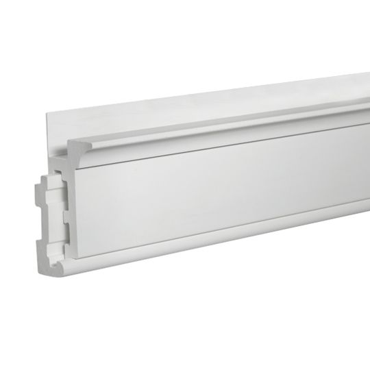 Azek 5/4" x 6" x 18' PVC Finish Grade Trim