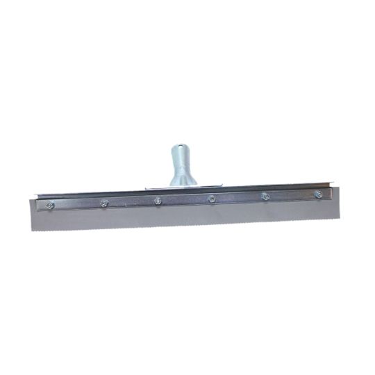 The Brush Man 18" Serrated Edge Floor Squeegee with 1/8" V-Notch