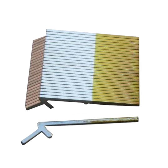Wolf Home Products 2.5" HIDfast Stainless Steel Deck Fasteners - 100 Sq. Ft. Coverage per Box
