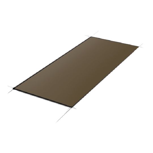 Quality Edge 26 Gauge x 8" x 8" Flat Steel Step Flashing - Bundle of 100