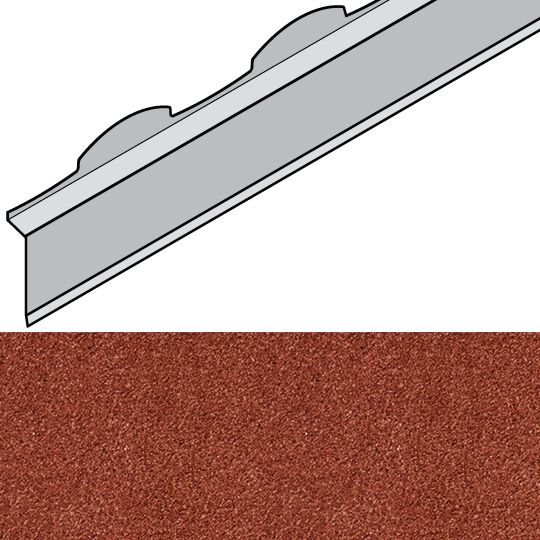 Unified Steel 5" x 79" Barrel-Vault Birdstop — Weatherproofing — BORBS579BA
