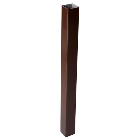 Fiberon 4" x 4" x 48" Beaded Post Sleeve — FIDPS4448DW