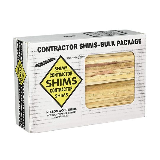 Nelson 8" Cedar Wood Shims - Carton of 56