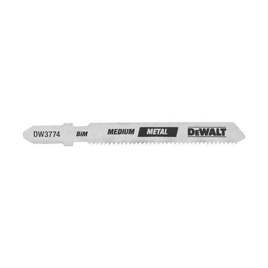 DeWalt 3" 18 Tpi T-Shank Metal Cutting Jig Saw Blades - Pack of 5