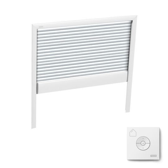 Velux Solar Room Darkening Blind for Solar Powered "Fresh Air" Deck-Mounted Skylight — VELFSCHS061045