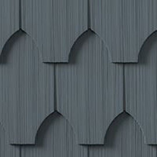 CertainTeed Siding Cedar Impressions Single 6-1/3" Polymer Half-Cove Edge Shingle Siding — CERCI6CVPB