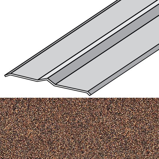 Unified Steel 4-1/2" x 79" Valley Center Cover — BORVCC79BC