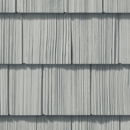 CertainTeed Siding Cedar Impressions Double 7" Straight Edge Rough-Split Polymer Shake Siding — CERCID7RSSG