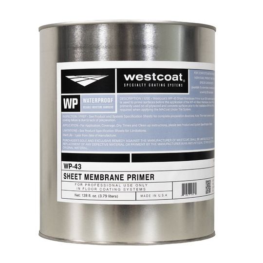 Westcoat WP-43 Sheet Membrane Primer - 1 Gallon Pail