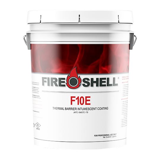 TPR2 Corporation FireShell F10E Thermal Barrier Intumescent Coating - 5 Gallon Pail — Adhesives, Caulks & Sealants — TP2FSB