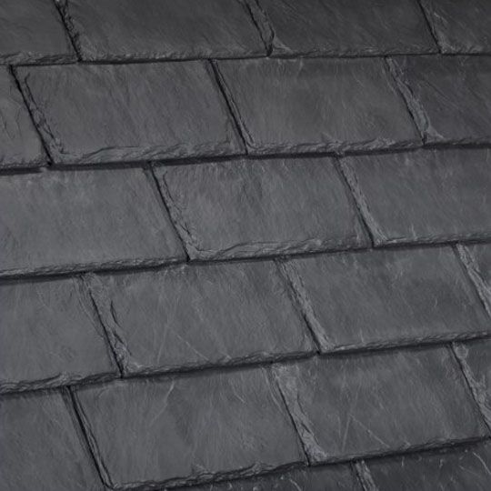 Davinci Roofscapes 12" One-Piece Single-Width Slate Hip & Ridge - Bundle of 10