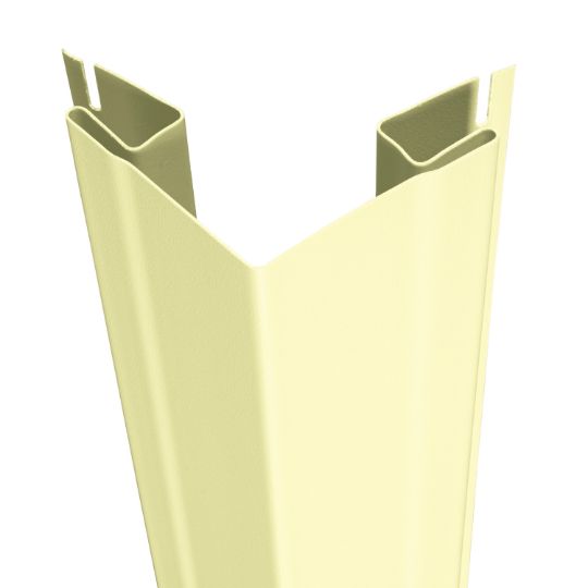 CertainTeed Siding 3/4" x 3-1/3" x 10' Outside Corner Post - Woodgrain Finish — CEROSCP34WG10AY