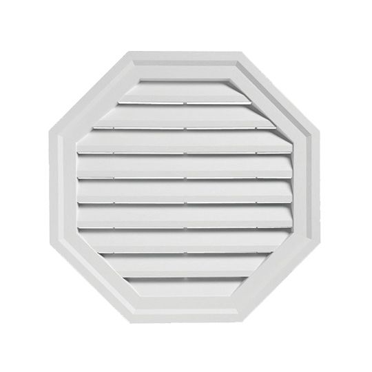 Mastic 22" Octagonal Gable Vent — ACOOCTGV2204