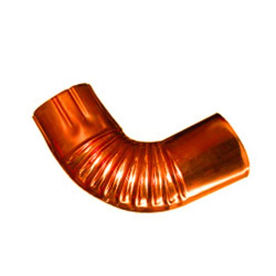 Berger Building Products 16 Oz. 5" Plain Round Copper 90° Elbow