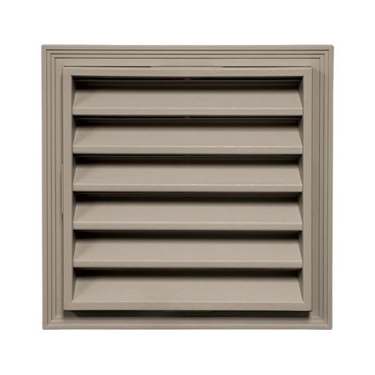 Mid-America Insulated Square Gable Vent — MABGVRE1212097