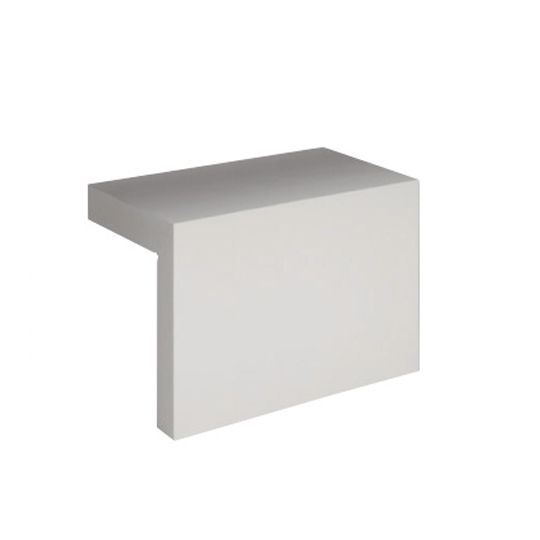 Azek 8" x 8" x 20' Trim Cornerboard - Traditional Finish