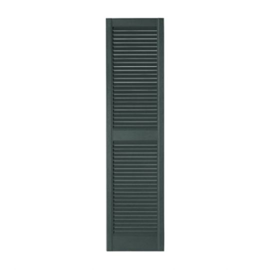 Mastic 15" x 31" Standard Open Louvered Shutters - Regular Style — ACOVINLV153156