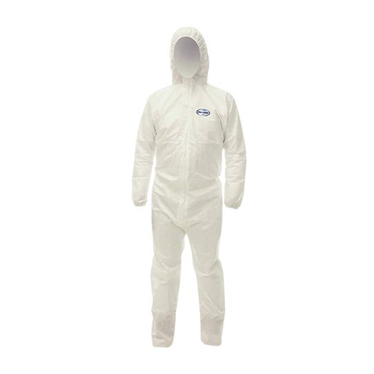 Airgas Kimberly-Clark Professional 2X White Disposable Overalls