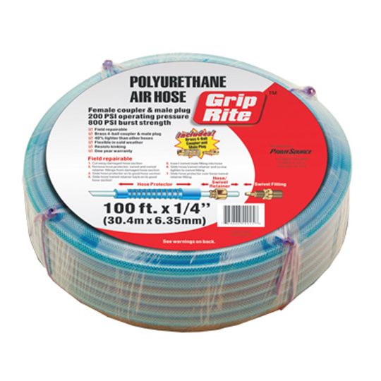 PrimeSource 1/4" x 100' Polyurethane Air Hose