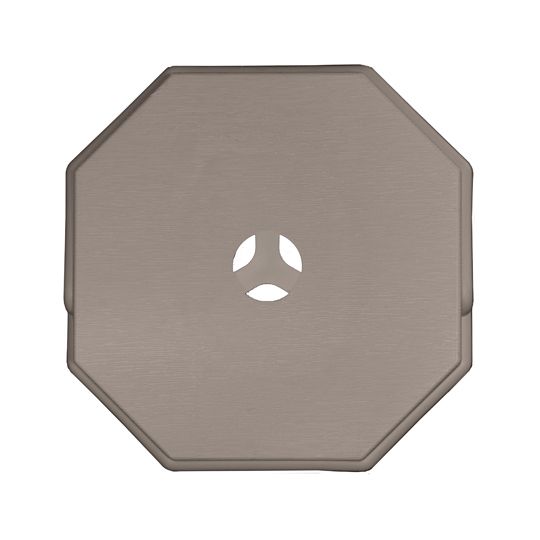 Mid-America SurfaceMaster Octagon Mounting Block for 4" to 10" Siding — MABMMSMOC008