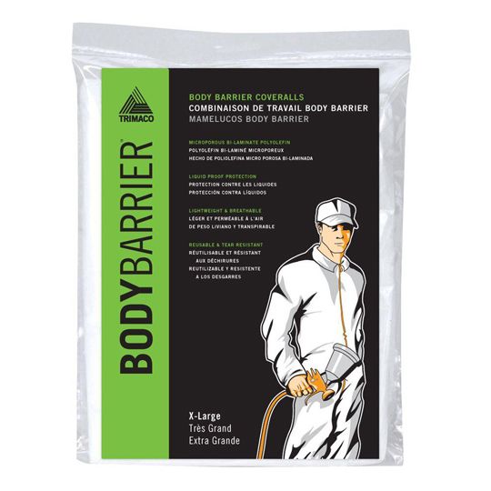 Trimaco X-Large BodyBarrier Coveralls
