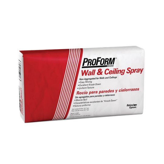 National Gypsum ProForm Wall & Ceiling Texture Spray - 40 Lb. Bag