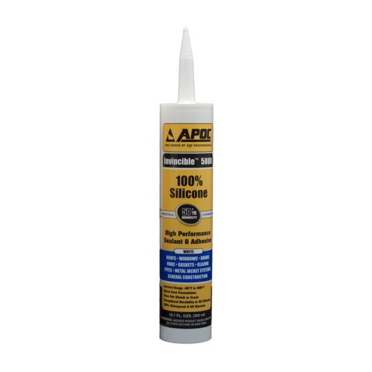APOC 5800 100% Silicone High Performance Sealant & Adhesive — Adhesives, Caulks & Sealants — GHO5800SSW